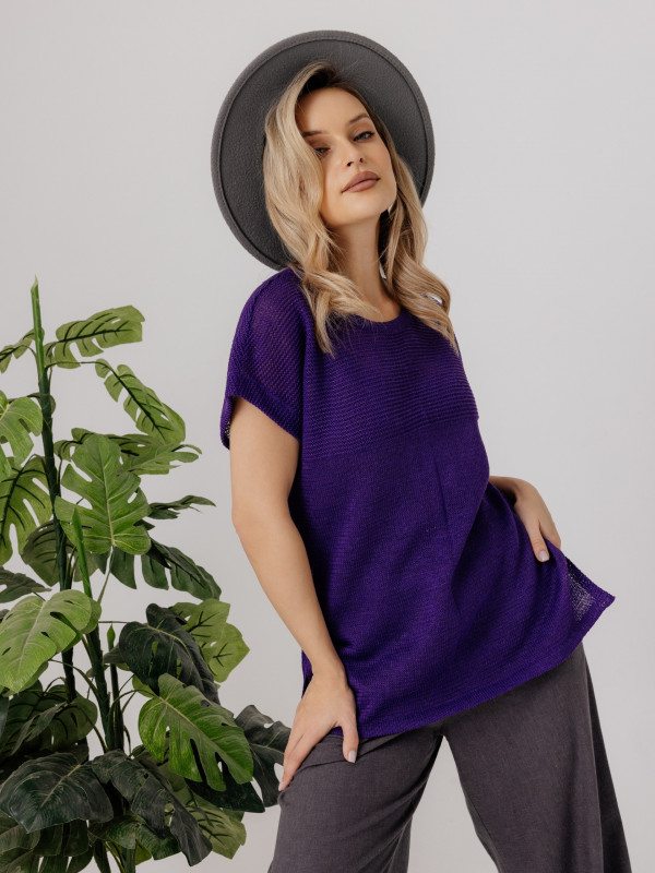Изображение Джемпер 4-290 фиолетовый