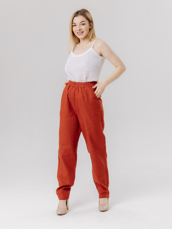 Изображение Брюки 13-35 терракот