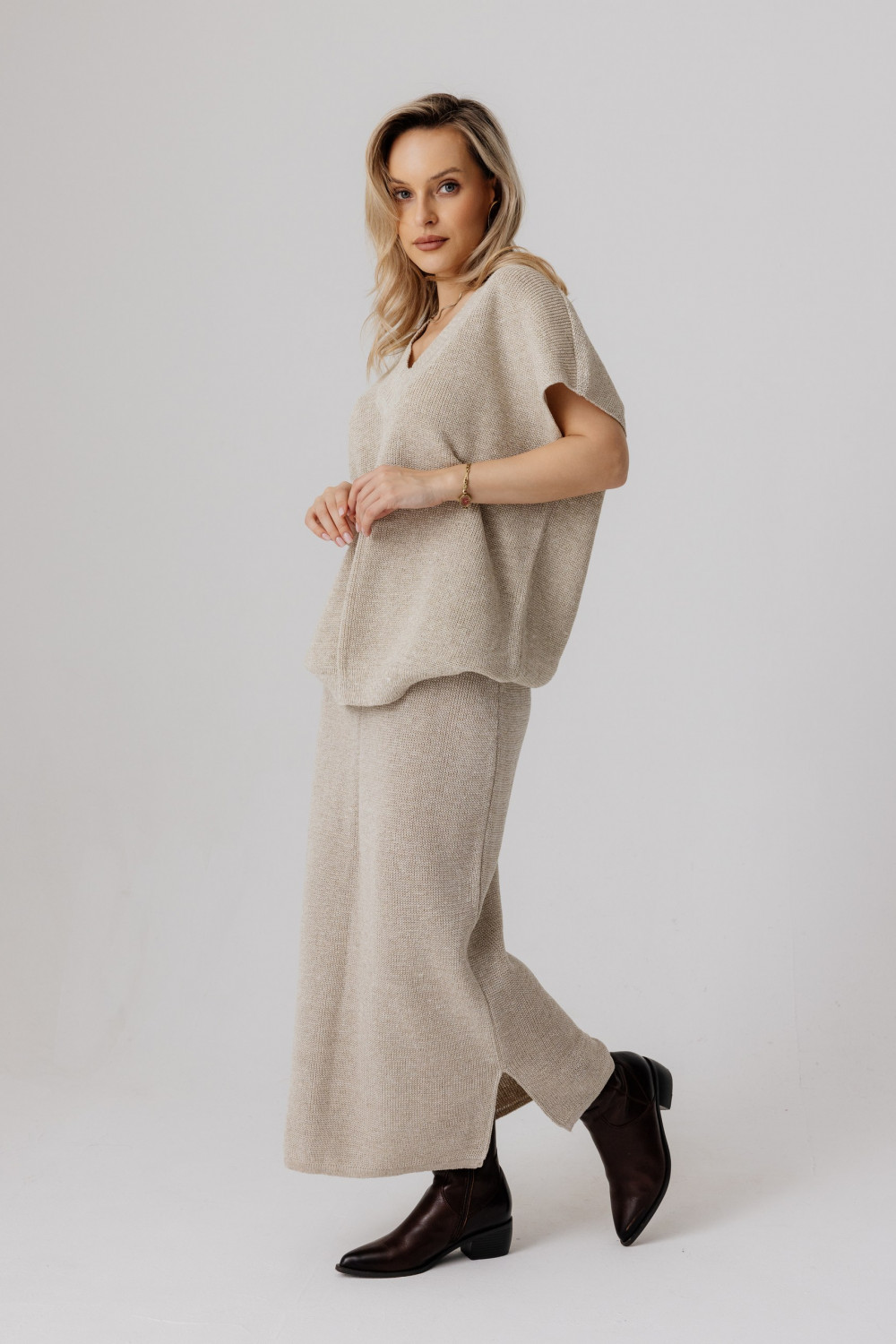 Жилет из льна 7-47