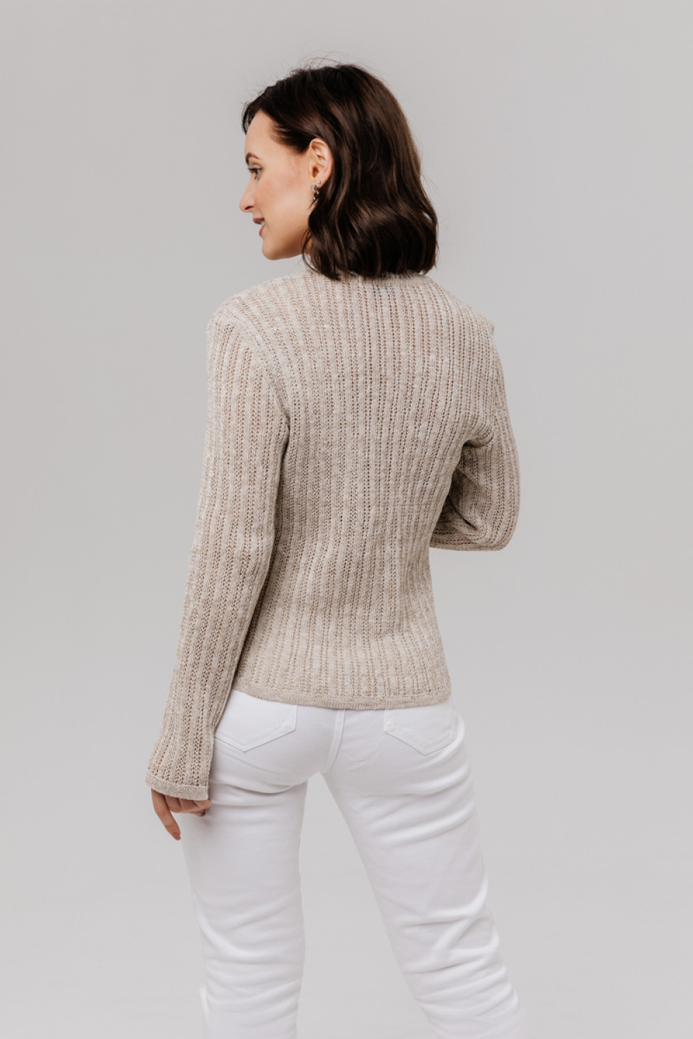 Джемпер из льна 4-191