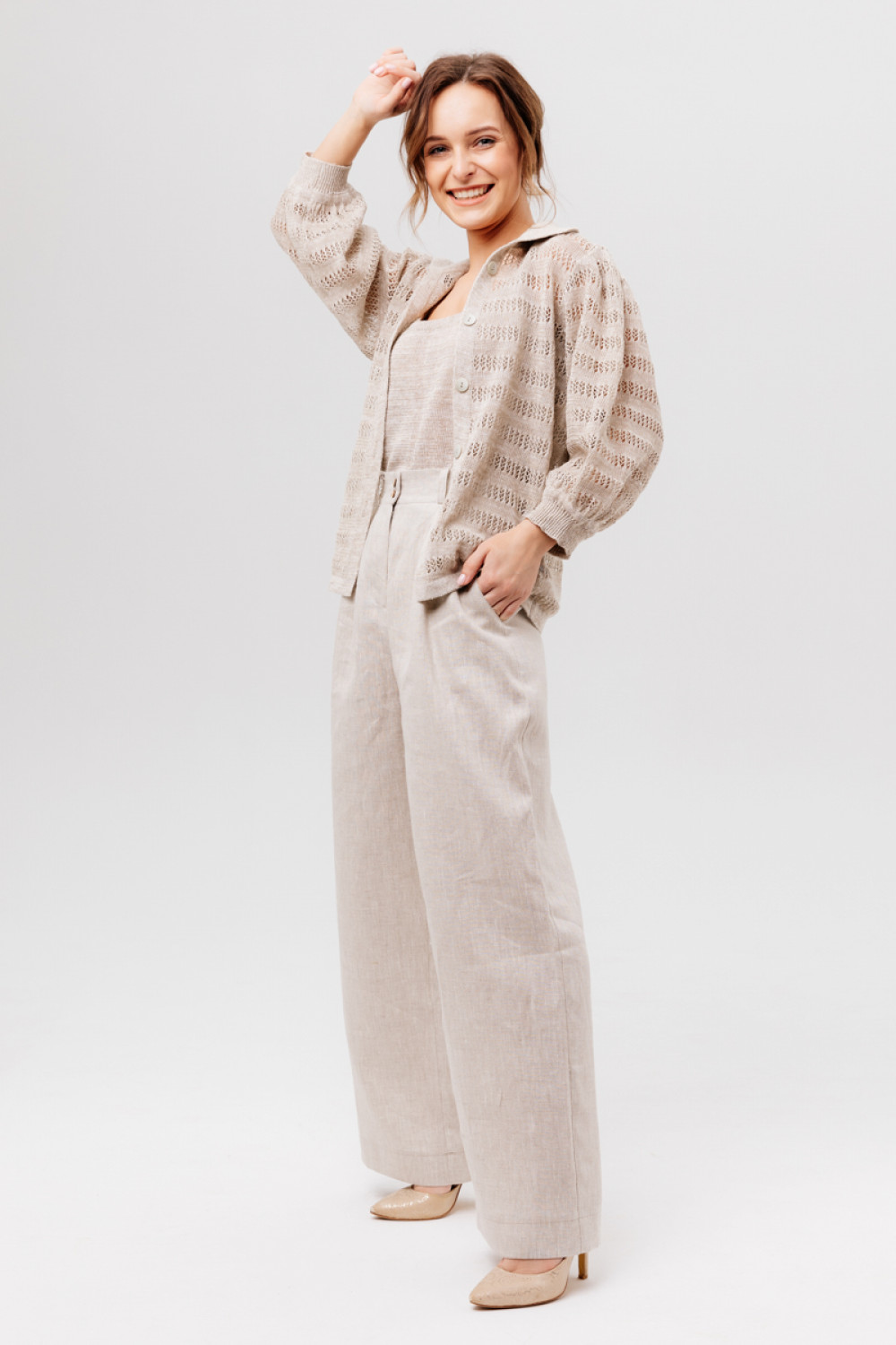 Жакет из льна 1-123