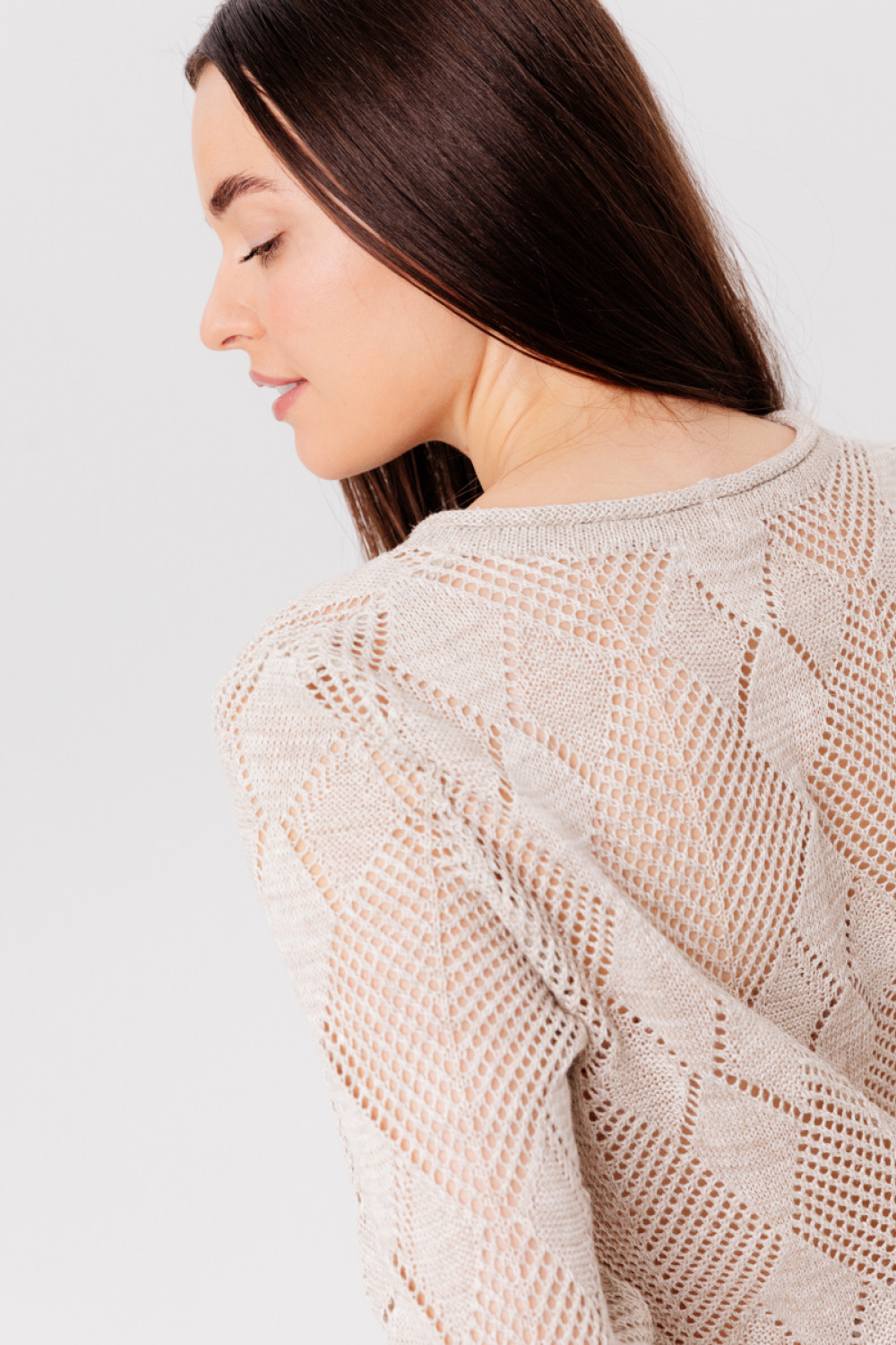 Джемпер из льна 4-282