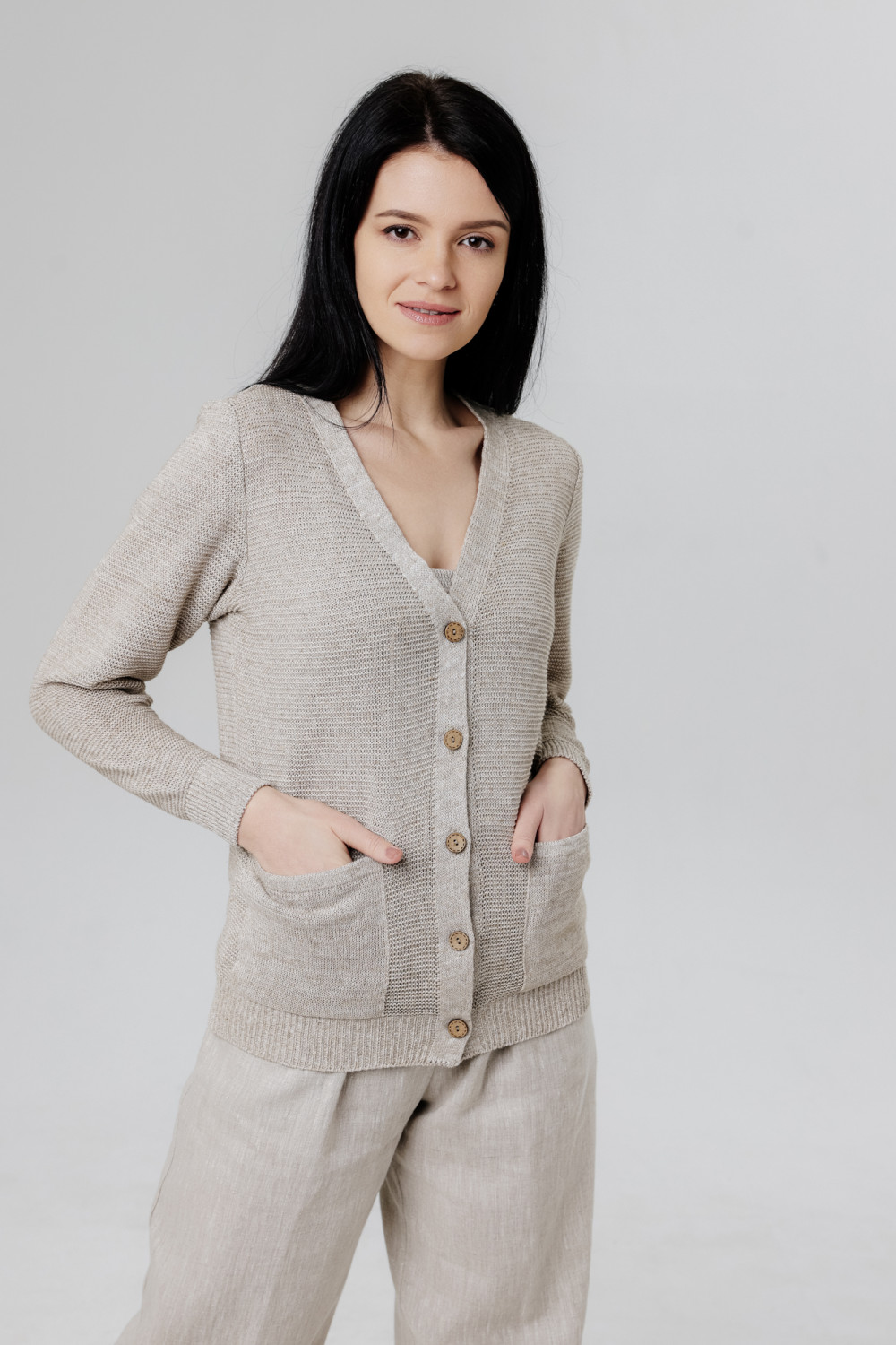 Жакет из льна 1-132