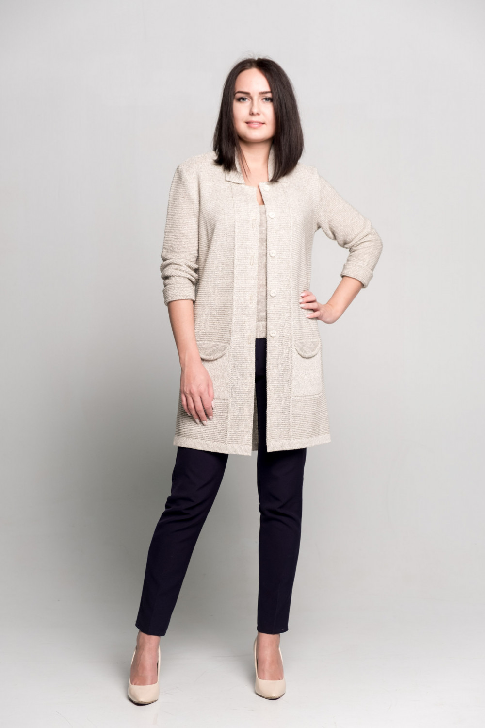 Кардиган из льна 6-28 Кардиган из льна 6-28