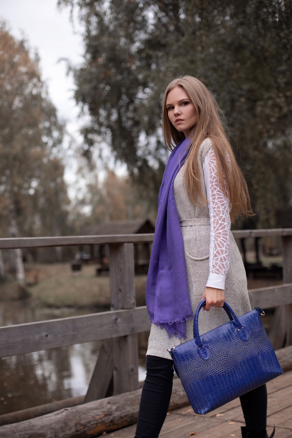 Жилет из льна 7-29