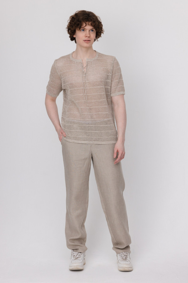 Джемпер льняной 5-118