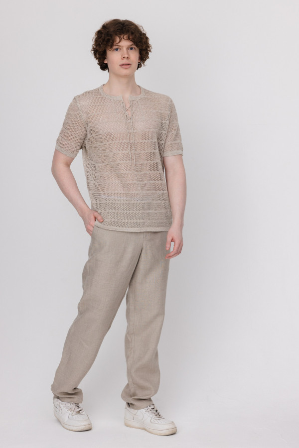 Джемпер льняной 5-118